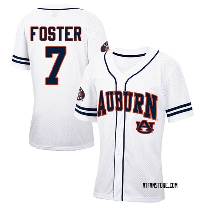 Auburn Tigers Jersey Cole Foster Baseball Under Armour NCAA College Navy Alumni #7